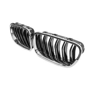 M-Look nyregriller (sort højglans med kromkant) BMW 5-serie F10/F11 2010–2016 foto 3