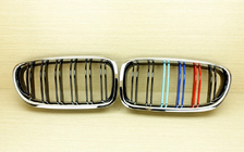 BMW 5-serie F10/F11 2010–2016 Nyregrill M-Look (M-Color med kromkant) foto 2