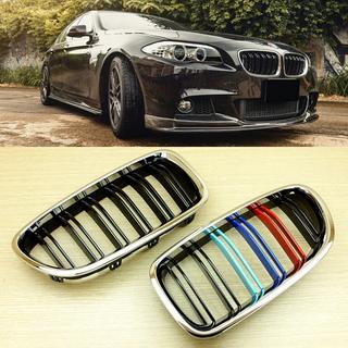 Nyregrill M-Look (M-Color med kromkant) BMW 5-serie F10/F11 2010–2016 foto 3