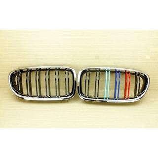Nyregrill M-Look (M-Color med kromkant) BMW 5-serie F10/F11 2010–2016 foto 2