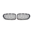 BMW 5-serie F10/F11 2010–2016 Nyregrill Diamond Silver (kromkant) foto 2