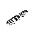 BMW 5-serie F10/F11 2010–2016 Nyregrill Diamond Silver (kromkant) foto 3
