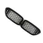 BMW 5-serie G30/G31 2017–2023 Nyregrill Diamond Silver V1 (2017-2020, sort kant) foto 3