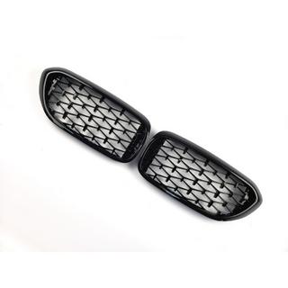 Nyregrill Diamond Black V1 (2017-2020, sort kant) BMW 5-serie G30/G31 2017–2023 foto 3