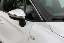Citroen C-5 2008–2017 Spejldæksler til sidespejle (2 stk., rustfrit stål) foto 5