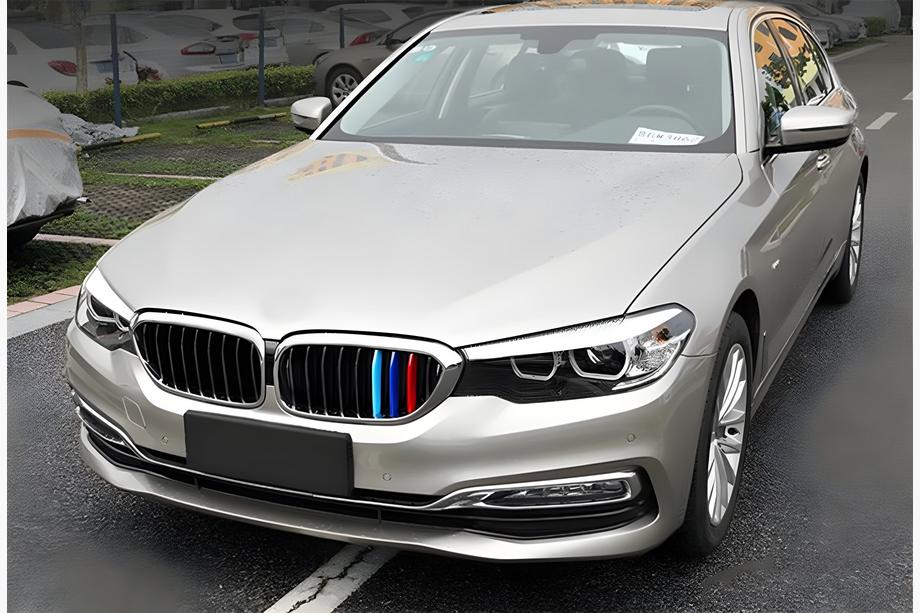 BMW 5-serie G30/G31 2017–2023 Nyregrill 1 bar (2017-2020, M-Color med kromkant) Image