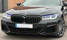 BMW 5-serie G30/G31 2017–2023 Nyregrill 1 Bar (2021+, blank sort) foto 2