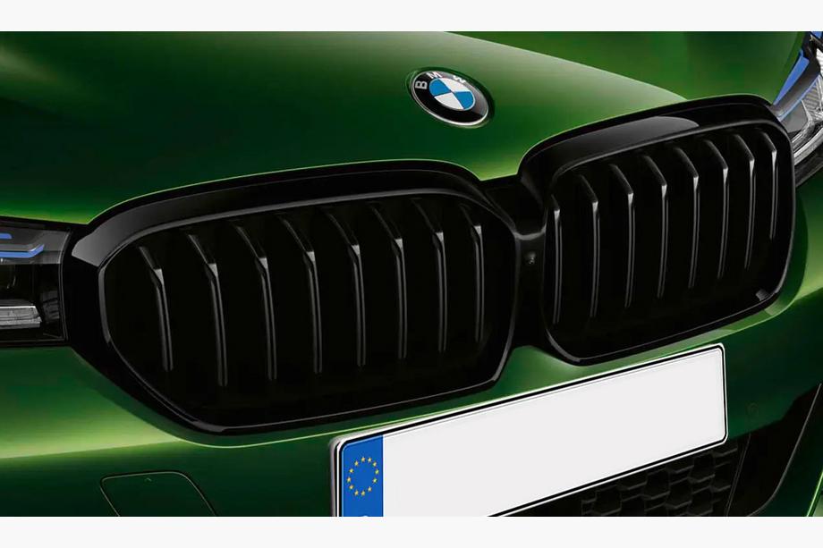 BMW 5-serie G30/G31 2017–2023 Nyregrill 1 Bar (2021+, blank sort) Image