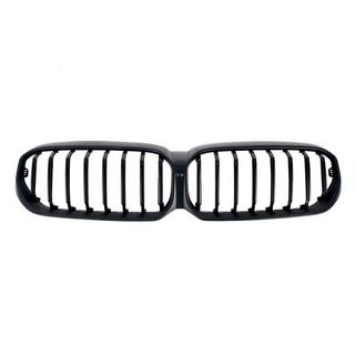 Frontgrill 1 Bar (2021+, mat sort) BMW 5-serie G30/G31 2017–2023 foto 4