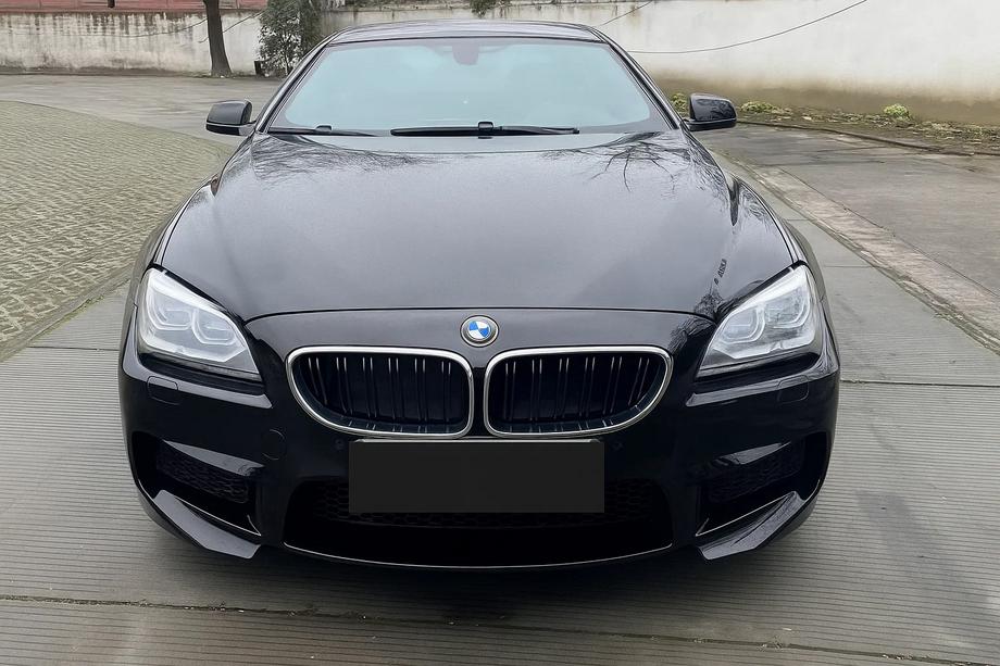 BMW 6-serie F12/F13/F06 2011–2018 M-Look nyregriller (sort højglans med kromkant) Image