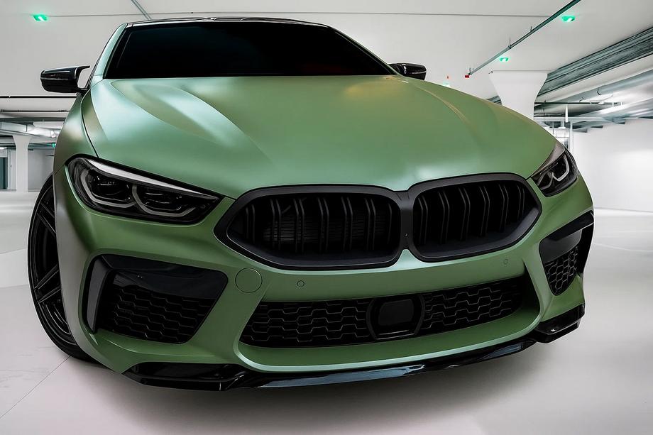 BMW 8-serie G14/G15/G16 2018– M-Look nyregrill (2018-2022, mat sort) Foto 1