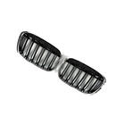 BMW X1 F48 2015–2022 M-Look nyregrill (2015-2019, blank sort med kromkant) foto 3