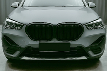 BMW X1 F48 2015–2022 M-Look nyregrill (2020-2022, mat sort) foto 1