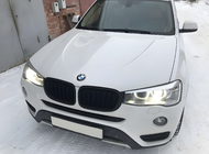 BMW X3 F25 2011–2018 M-Look nyregrill (2014-2018, mat sort) foto 1
