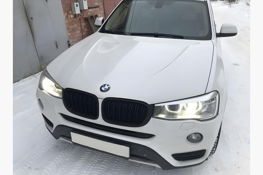 BMW X3 F25 2011–2018 M-Look nyregrill (2014-2018, mat sort) Image