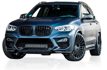 BMW X3 G01 2018– Kidney-grill M-Look (2018-2021, mat sort) foto 1