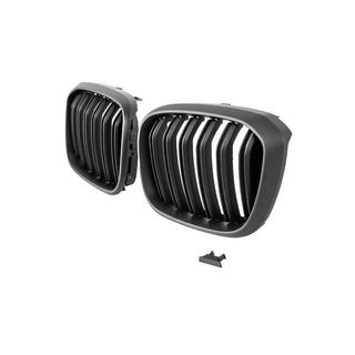 Kidney-grill M-Look (2018-2021, mat sort) BMW X3 G01 2018– foto 3