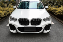BMW X3 G01 2018– M-Look nyregrill (2018-2021, sort højglans med kromkant) foto 1