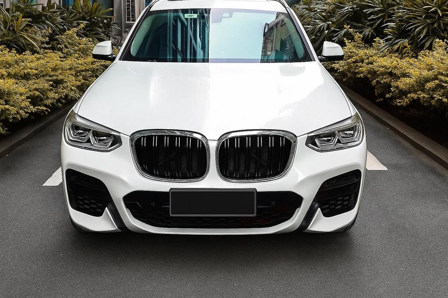 BMW X3 G01 2018– M-Look nyregrill (2018-2021, sort højglans med kromkant) Image