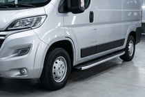 Citroen Jumper 2007–2025 Fullmond sidetrin (2 stk., aluminium) foto 1