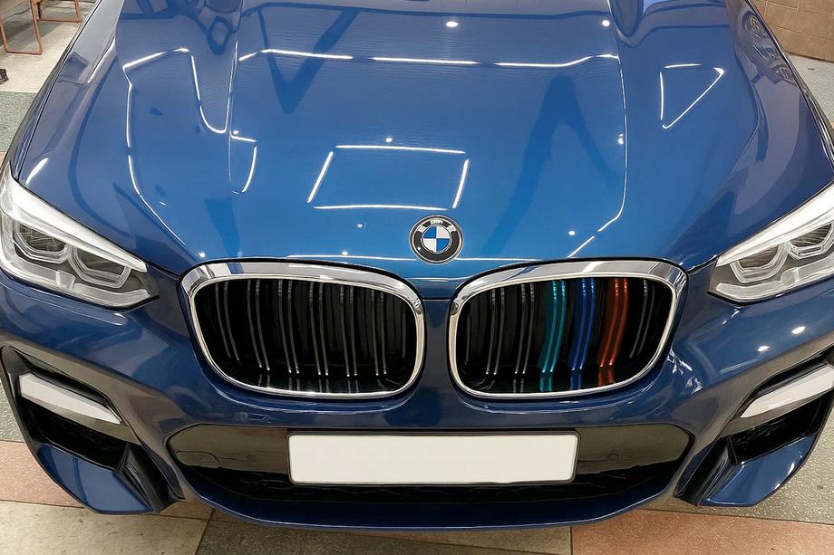 BMW X4 G02 2018– Nyregrill M-Look (2018-2021, M-Color med kromkant) Image