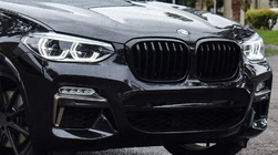 BMW X3 G01 2018– Nyregrill 1 Bar (2018-2021, sort højglans) foto 4