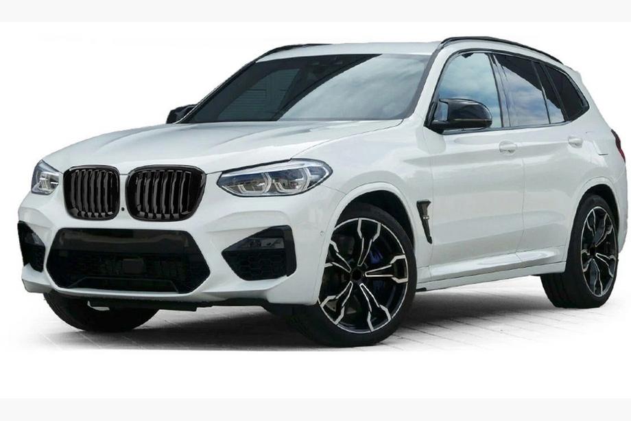 BMW X3 G01 2018– Nyregrill 1 Bar (2018-2021, sort højglans) Image