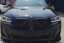 BMW X3 G01 2018– Nyregrill M-Look (2021+, mat sort) foto 3