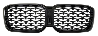 BMW X3 G01 2018– Nyregrille Diamond Black (2021+, sort kant) foto 2