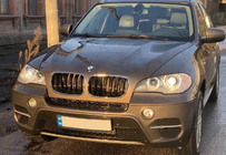 BMW X5 E70 2007–2013 M-Look nyregriller (sort højglans med kromkant) foto 3