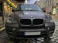 BMW X5 E70 2007–2013 M-Look nyregriller (sort højglans med kromkant) foto 4