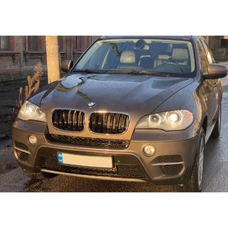 M-Look nyregriller (sort højglans med kromkant) BMW X5 E70 2007–2013 foto 3