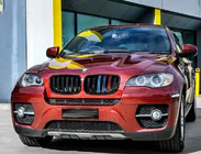 BMW X6 E71 2008–2014 M-Look nyregrill (M-Color) foto 4