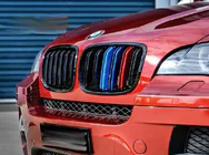 BMW X6 E71 2008–2014 M-Look nyregrill (M-Color) foto 3