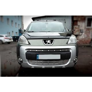 Grillafdækninger til kølergrill (2 dele, rustfrit stål) Citroen Berlingo 2008–2018 foto 4