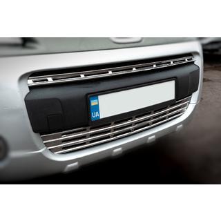 Grillafdækninger til kølergrill (2 dele, rustfrit stål) Citroen Berlingo 2008–2018 foto 1