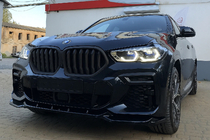 BMW X6 G06 2019–2027 Nyregrill 1 Bar (2019-2022, mat sort) foto 3