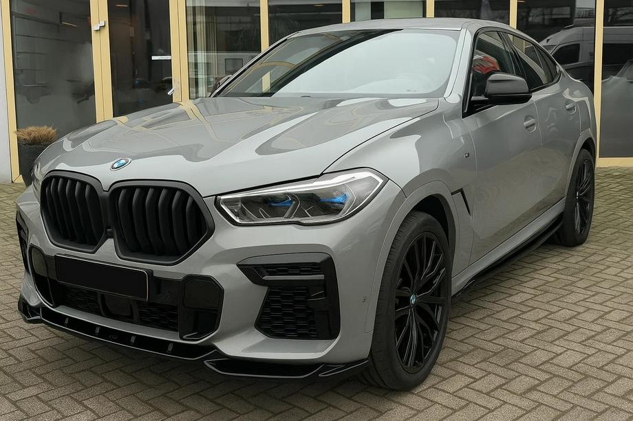 BMW X6 G06 2019–2027 Nyregrill 1 Bar (2019-2022, mat sort) Image