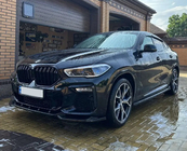 BMW X6 G06 2019–2027 M-look nyregrill (2019-2022, blank sort) foto 1