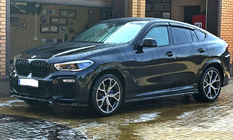 BMW X6 G06 2019–2027 M-look nyregrill (2019-2022, blank sort) foto 2