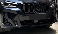 BMW X3 G01 2018– M-Look nyregrill (til G08i, blank sort) foto 4
