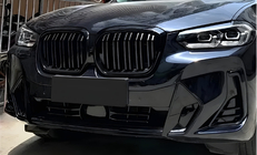 BMW X3 G01 2018– M-Look nyregrill (til G08i, blank sort) foto 3