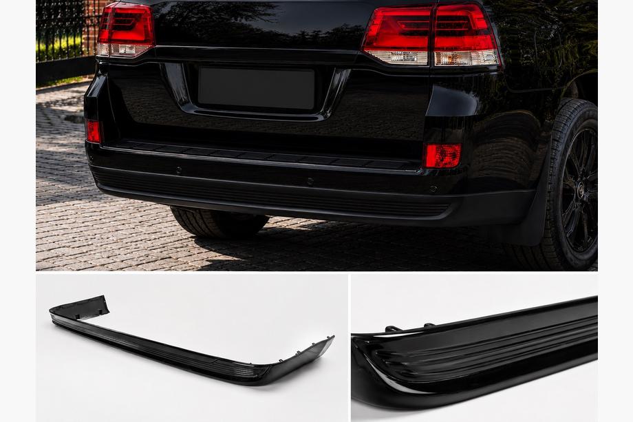Toyota Land Cruiser 200 2007–2021 Bageste diffuserindsats uden krom 2016-2021 (Executive 2019/2021) Hvid farve Image