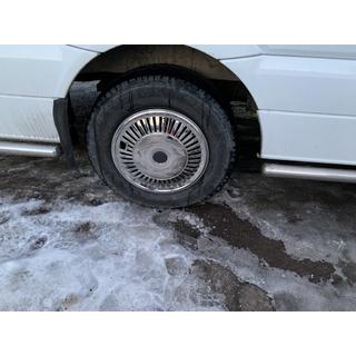 Hjulkapsler i rustfrit stål Stjerne (1-katkovy, 4 stk.) foto 3