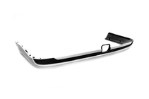 Toyota Land Cruiser 200 2007–2021 Bageste diffuserindsats uden krom 2016-2021 (Executive 2019/2021, til anhængertræk) Sort farve foto 8