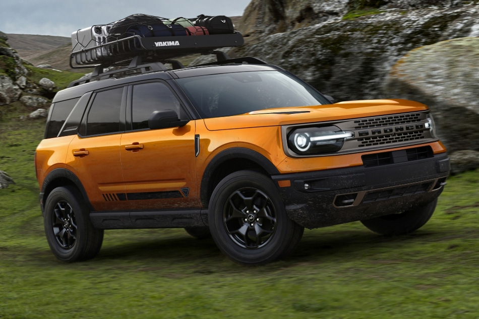 Anmeldelse af firehjulstrukne crossover Ford Bronco Sport