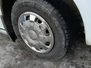 Mercedes Sprinter W906 2006–2018 Hjulkapsler i rustfrit stål Petals (enkelt hjul, 4 stk.) foto 5
