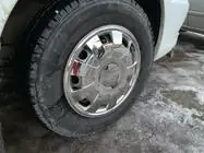 Mercedes Sprinter W906 2006–2018 Hjulkapsler i rustfrit stål Petals (enkelt hjul, 4 stk.) foto 6