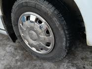 Volkswagen Crafter 2006–2016 Hjulkapsler i rustfrit stål Petals (enkelt hjul, 4 stk.) foto 4