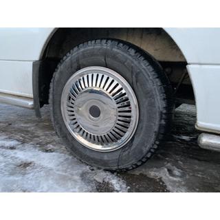Hjulkapsler i rustfrit stål Stjerne (1-katkovy, 4 stk.) foto 4